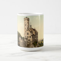 Postal del castillo de Lichtenstein