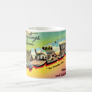 Taza De Café Postal FL de Bradenton Vintage