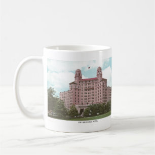 Taza De Café postal vintage de los años 50, Arlington Hotel, Ar