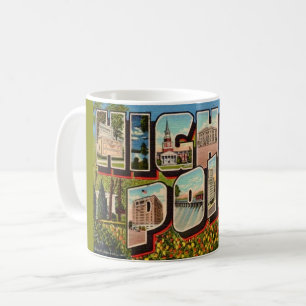 Taza De Café Postales de High Point North Carolina
