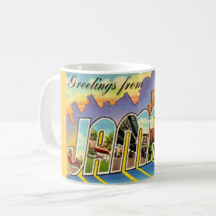 Taza De Café Postcarta de Jamaica Long Island