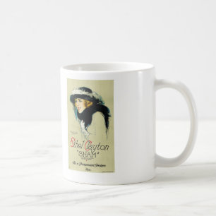 Taza De Café Poster 1921 del vintage de Ethel Clayton