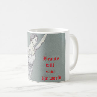 Taza De Café Póster Art Nouveau
