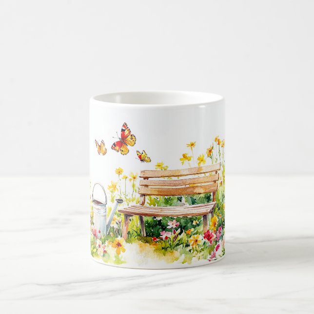 Taza De Café Poster brillante (Centro)