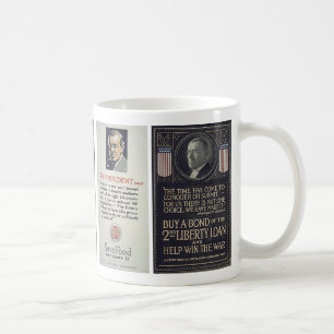 Taza De Café Poster de la Primera Guerra Mundial de Estados
