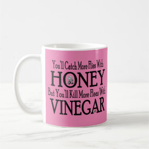 Taza De Café Poster de miel y vinagre