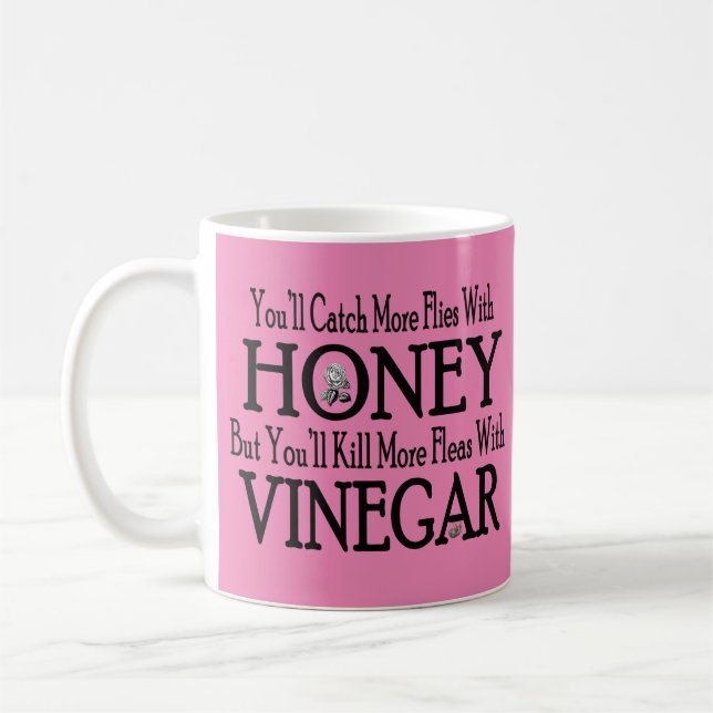 Taza De Café Poster de miel y vinagre (Izquierda)
