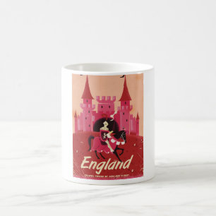 Taza De Café Poster de viajes vintage de England St. George