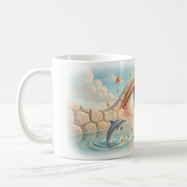 Taza De Café Póster de Visión Serena 'Eres Amado' (Izquierda)