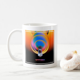 Taza De Café Poster del telescopio espacial Spitzer.