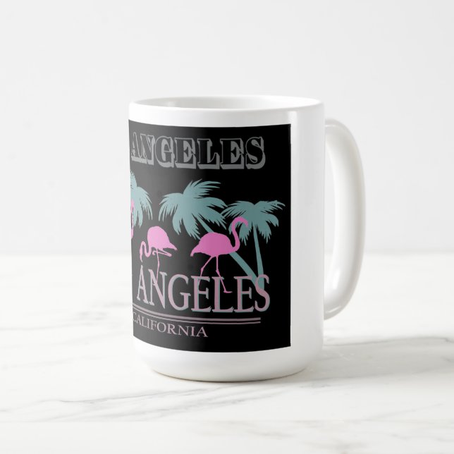 Taza De Café Poster Hollywood Blvd. Coffee Mug (Anverso derecho)
