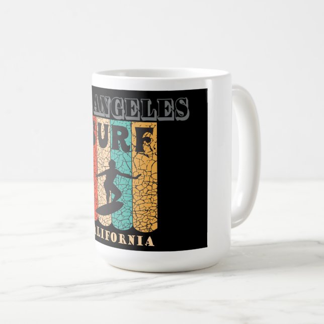 Taza De Café Poster Hollywood Blvd. Coffee Mug (Anverso derecho)