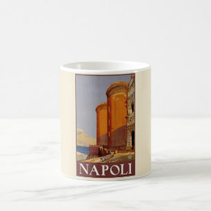 Taza De Café Poster Vintage Napoli - Italia