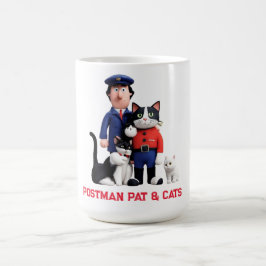Taza De Café Postman Pat & Cats