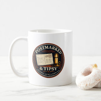 Taza de café Postmarked & Tipsy