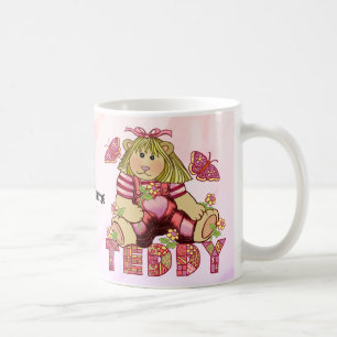 Taza De Café Posy Teddy Bear mug
