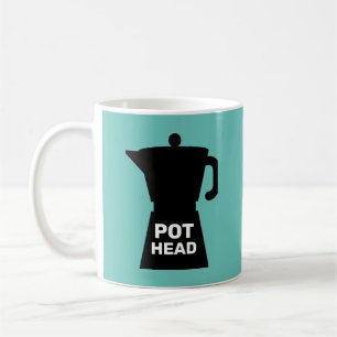 TAZA DE CAFÉ POT HEAD FUNNY COFFEE MUG