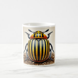 Taza De Café Potato beetle Leptinotarsa decemlineata 310824IREF