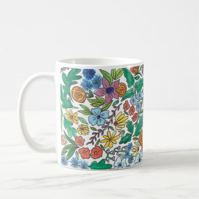 Taza De Café Potencia de flor (Izquierda)