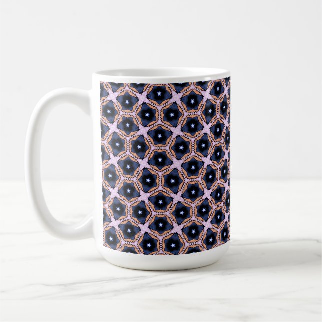 Taza De Café Potencia de flor de estrella (Izquierda)