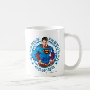 Taza De Café Potencia de fuerza de valor de Superman