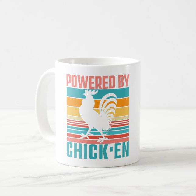 TAZA DE CAFÉ POTENCIADO POR CHICKEN - AMANTE DE CHICKEN (Anverso izquierdo)
