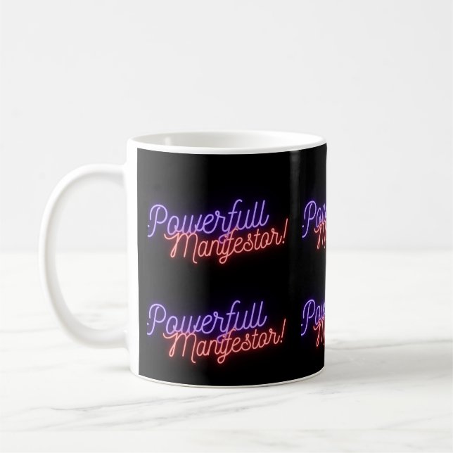 Taza De Café Potente Manifestante Mug (Izquierda)