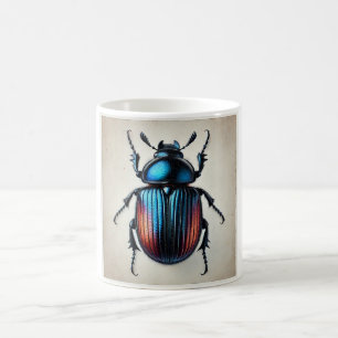 Taza De Café Pothyne Beetle 120724IREF109 - Watercolor