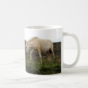 Taza De Café Potros salvajes de Dartmoor