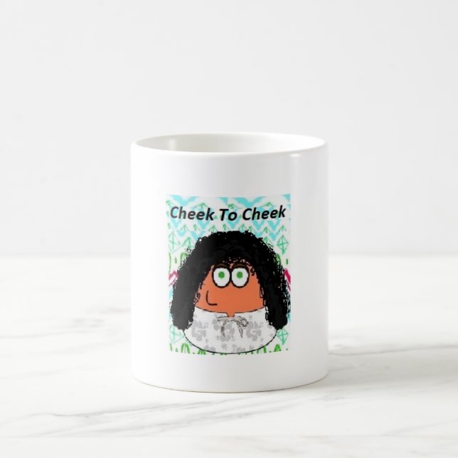 Taza De Café Pou_Cheek To Cheek (Centro)