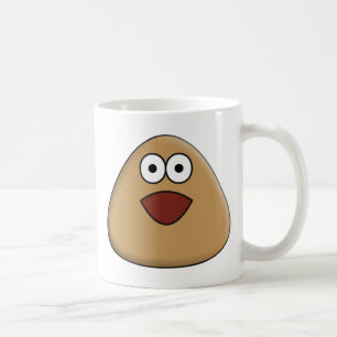 Taza De Café Pou emocionado