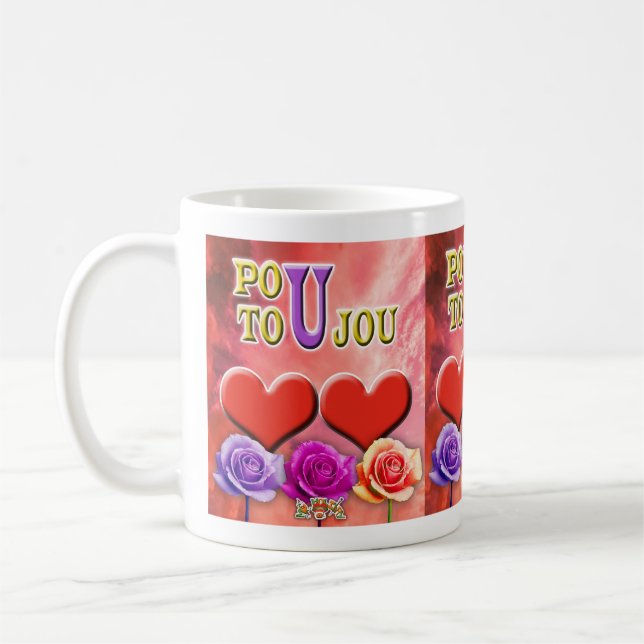 Taza De Café Pou Toujou (Izquierda)