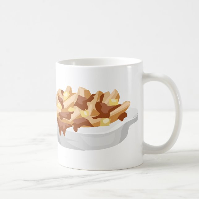 Taza De Café poutina (Derecha)