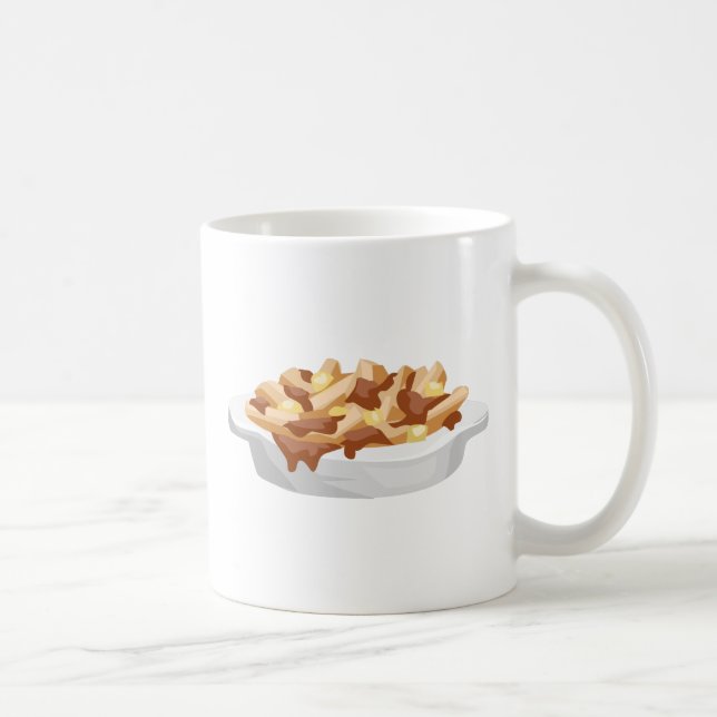 Taza De Café poutina (Derecha)