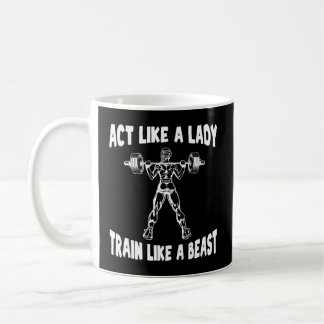 Taza De Café Pow de entrenamiento para gimnasio de elevación de
