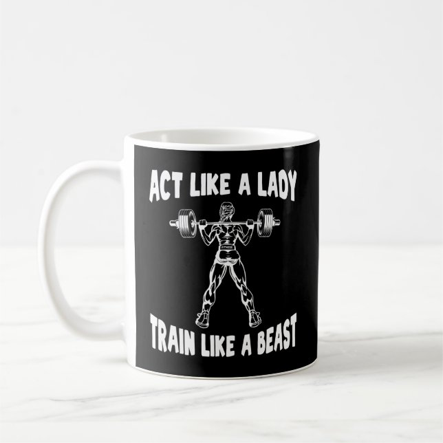 Taza De Café Pow de entrenamiento para gimnasio de elevación de (Izquierda)