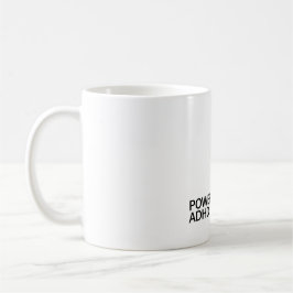 Taza De Café Powered By ADHD & Elvanse