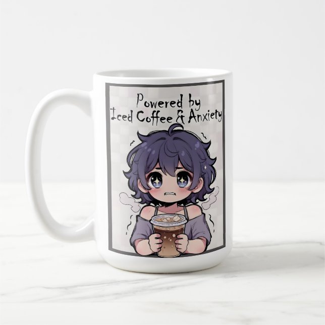 Taza De Café Powered by Iced Coffee (Izquierda)