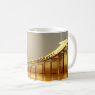 Taza De Café Powered by Nature - Vintage Renewable Energy Retro