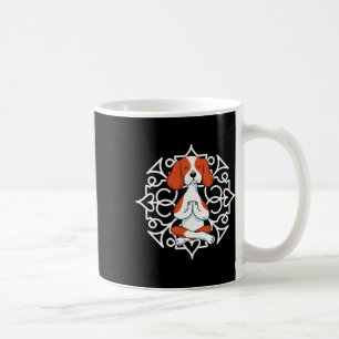 Taza De Café Practicante de yoga con perro Beagle Paws Meditar