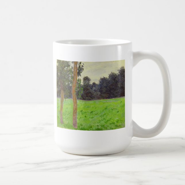 Taza De Café Pradera del la de los dans de Claude Monet el | (Derecha)
