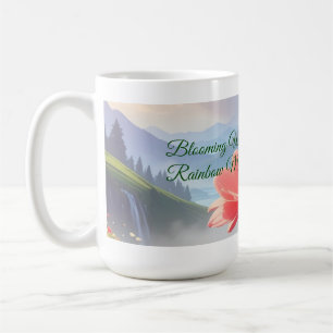 Taza De Café Prado de flores silvestres floreciendo Arcoíris Mo