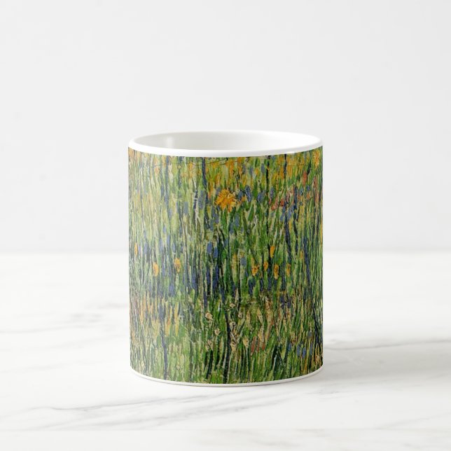 Taza De Café Prado en flor de Vincent van Gogh (Centro)
