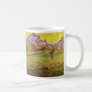Taza De Café Prado en las montañas de Vincent van Gogh