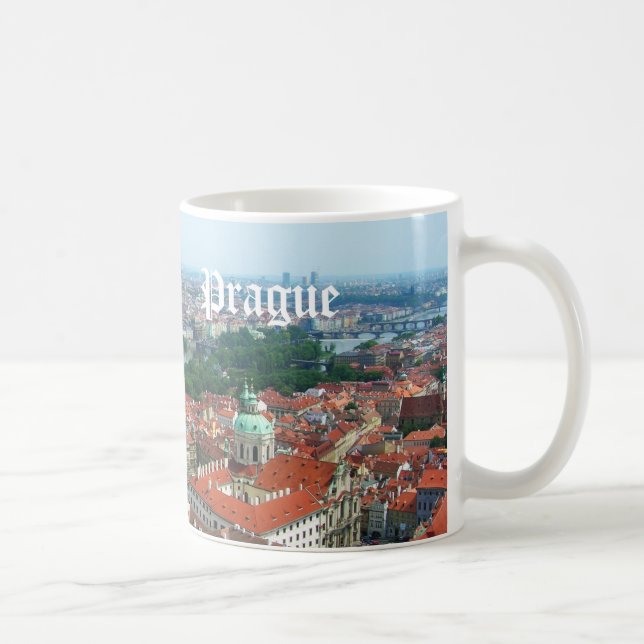 Taza De Café Praga Cityscape Mug (Derecha)