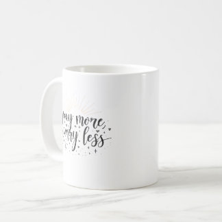 Taza De Café Pray More Worry Less Mug