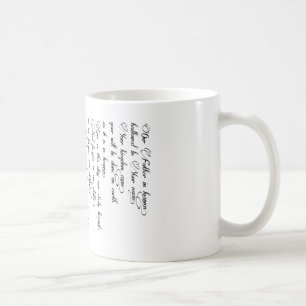 Taza De Café Prayer Cup del señor