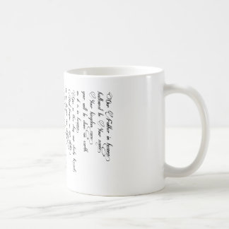 Taza De Café Prayer Cup del señor