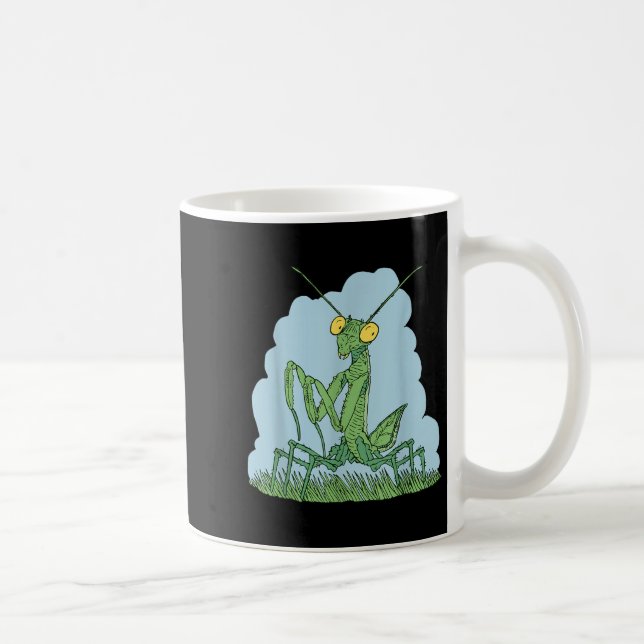 Taza De Café Praying Mantis For Kids Boys Toddler Men Women Bug (Derecha)
