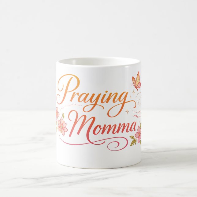 Taza De Café Praying Momma (Centro)